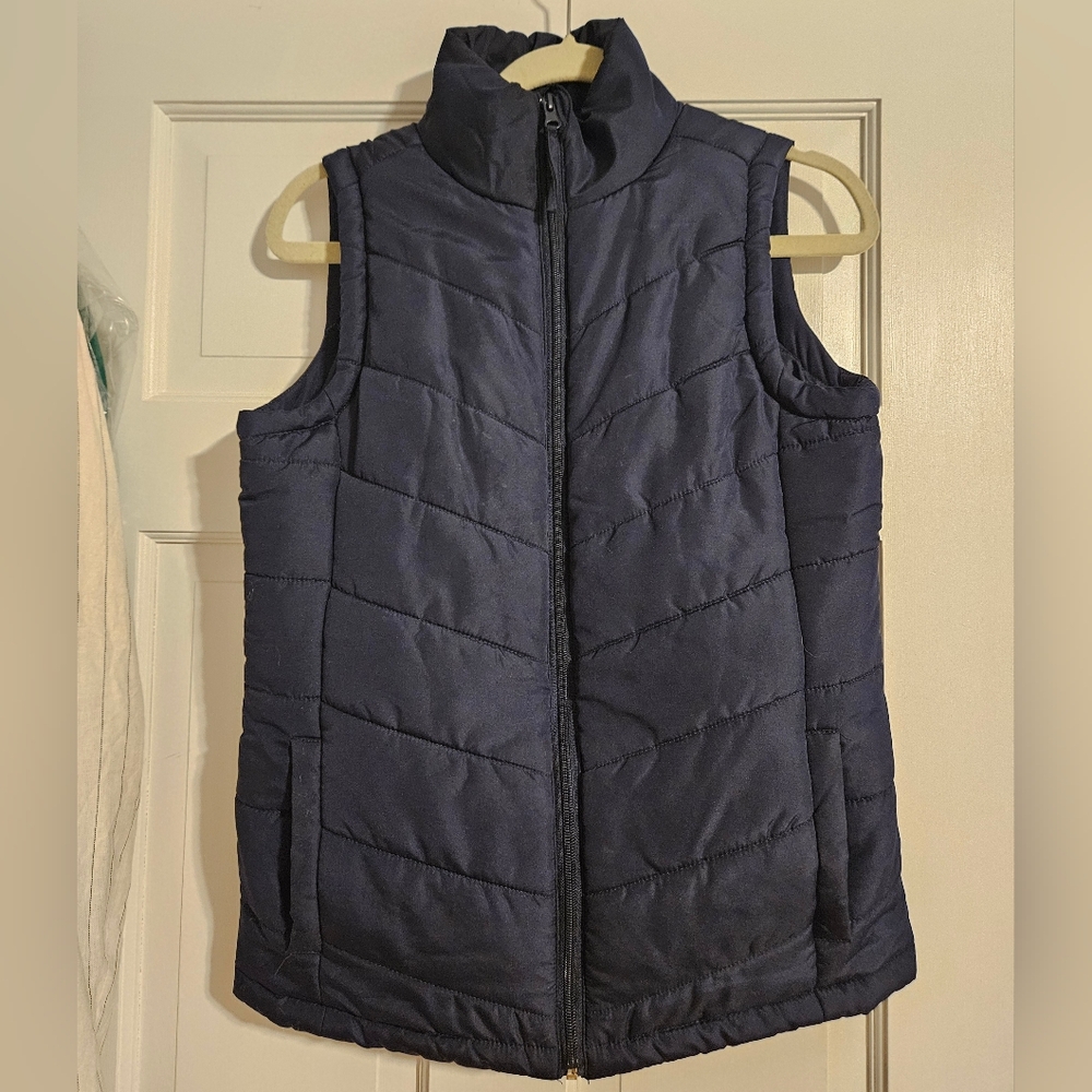 Puffer Vest Navy Blue